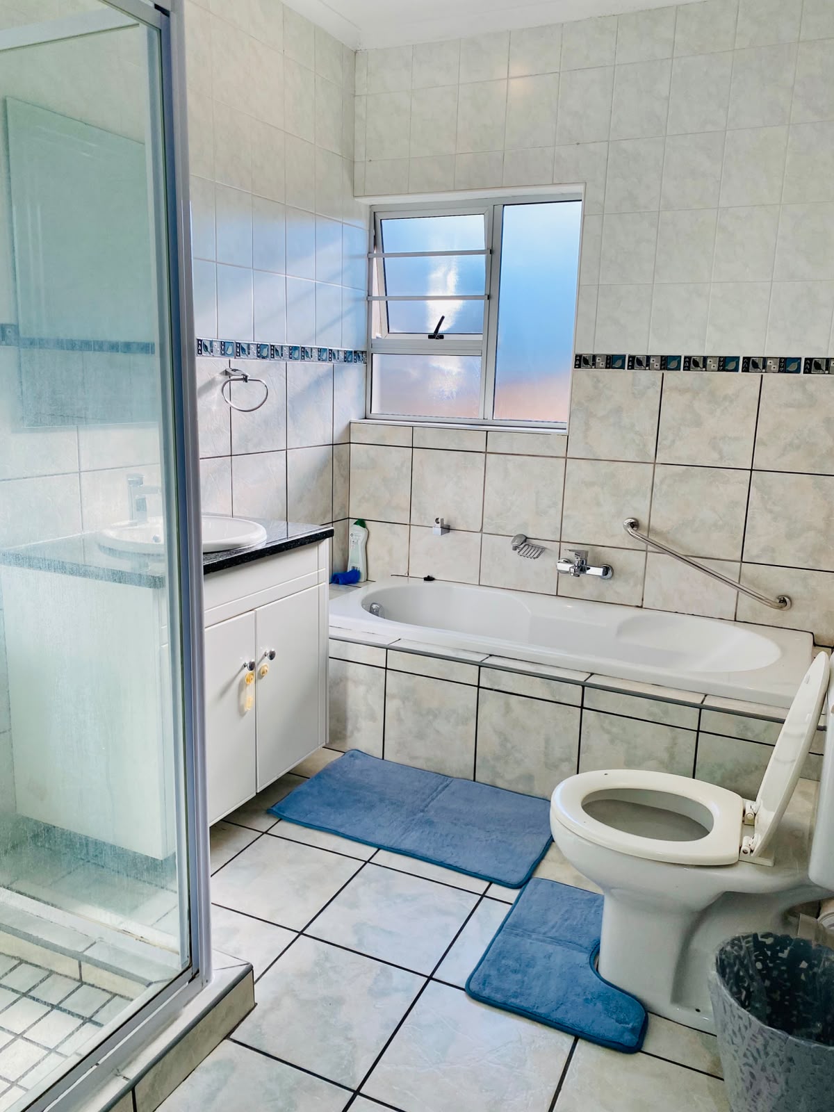 Standard family room bathroom