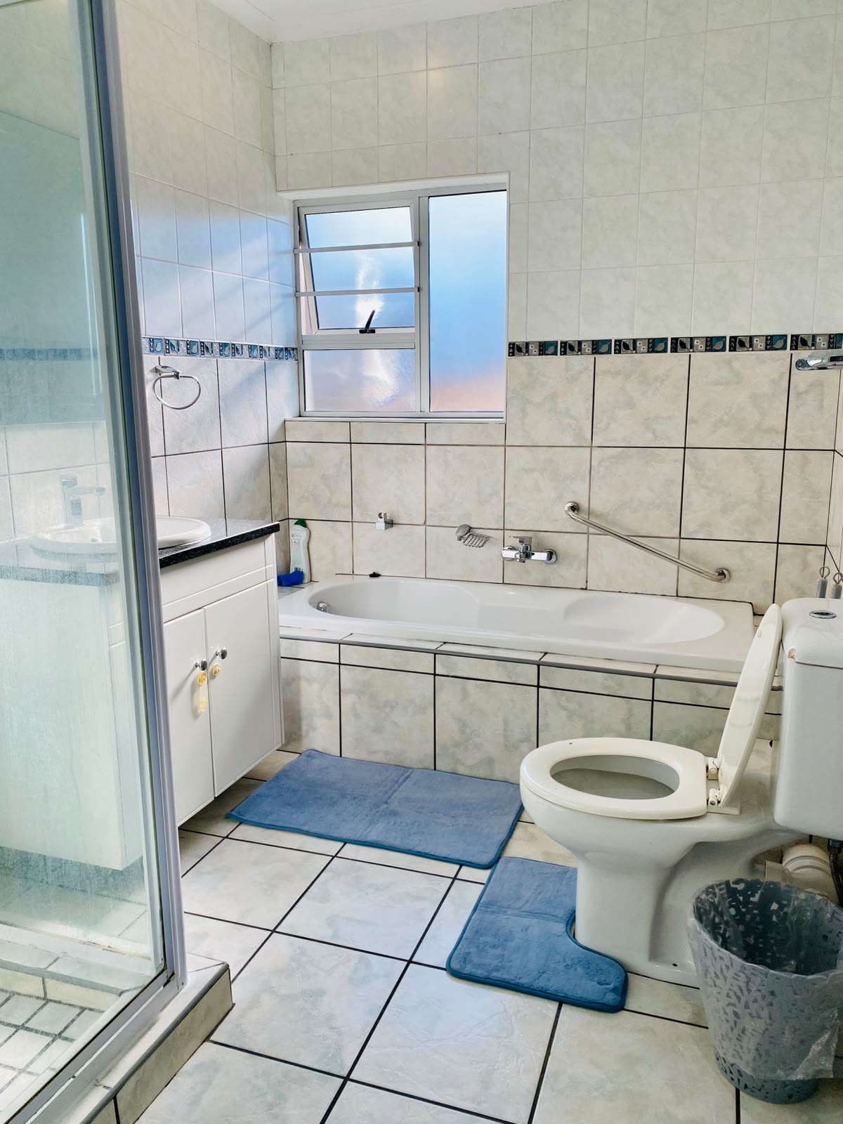 Standard family room bathroom